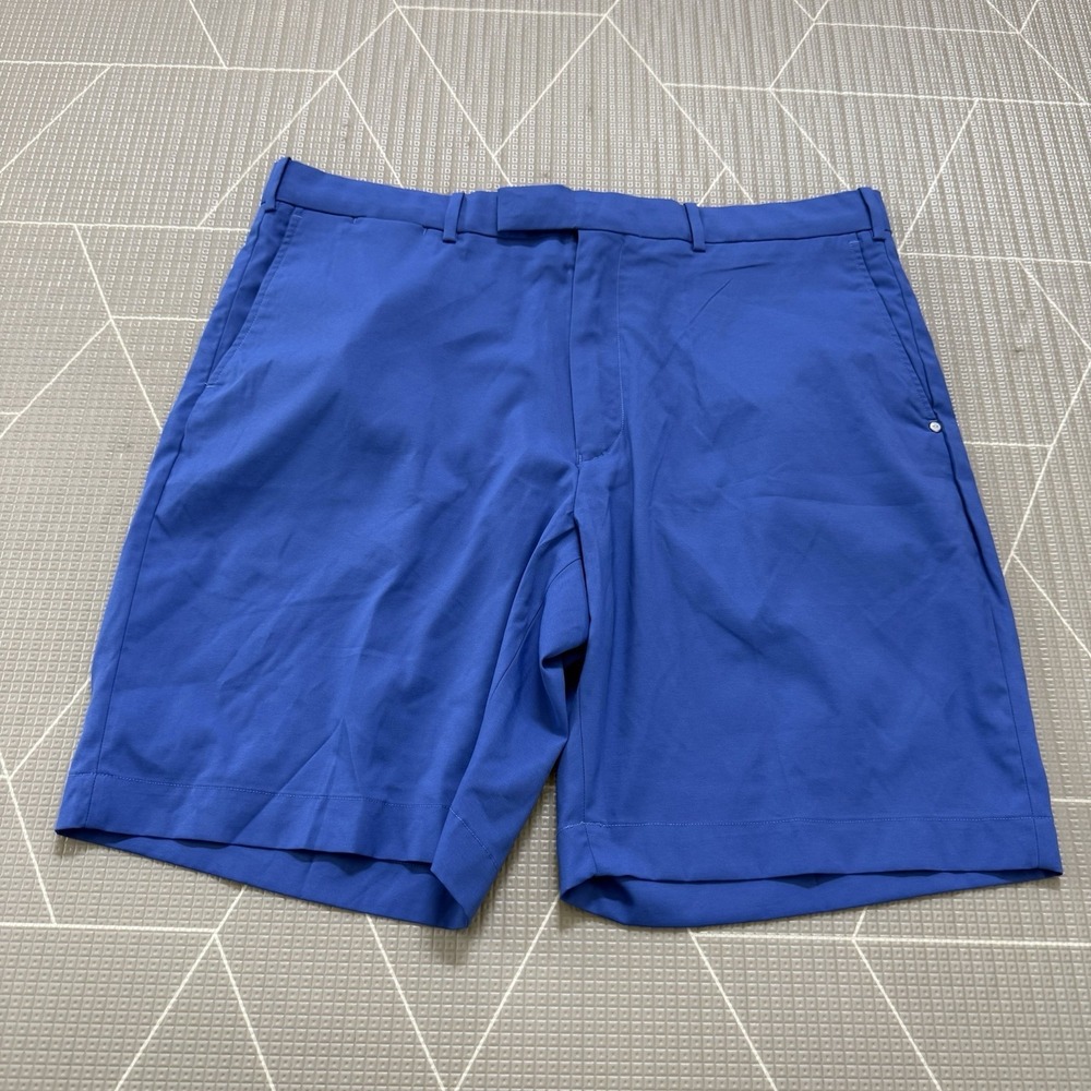 RLX Ralph‎ Lauren Classic Fit Golf Shorts Mens 38 Blue 9" Inseam Performance
